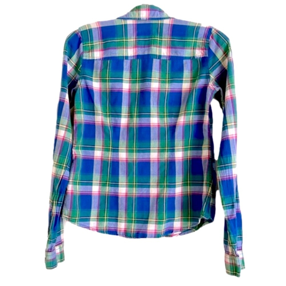 Hollister plaid button down shirt. - Picture 3 of 7